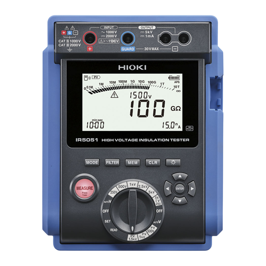 comprobador de aislamiento de alta tensión (IR5051-90) HIOKI