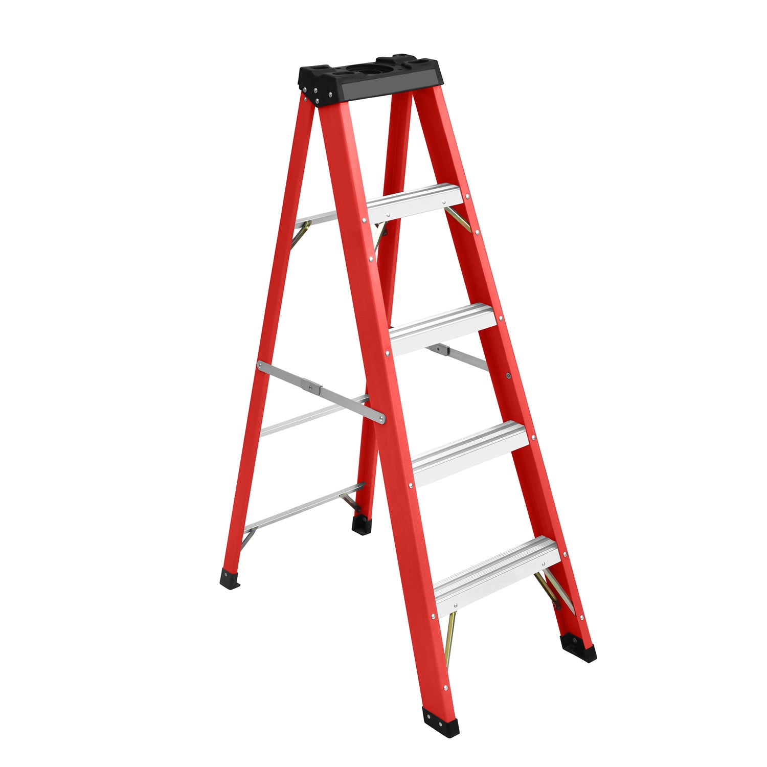 Escalera fibra de vidrio 5 peldaños 1,56 m Everest