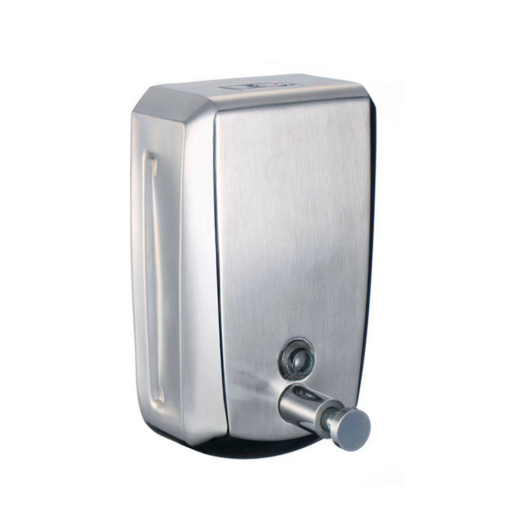 DISPENSADOR DE JABON 1000ML ACERO INOX