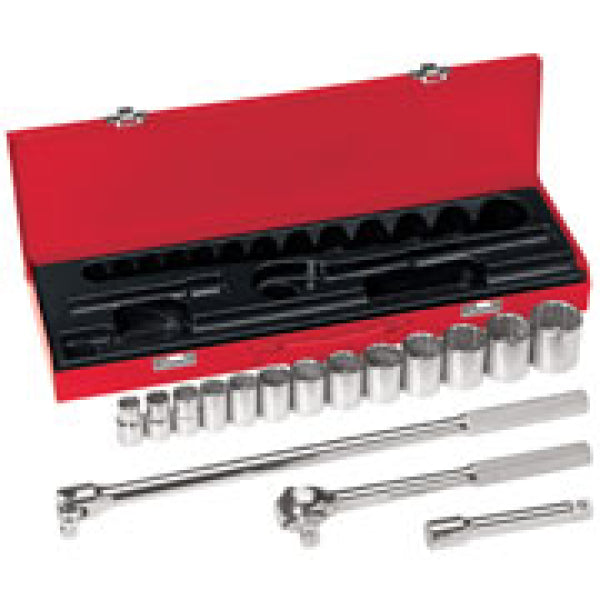 JGO. DADOS 1/2" DE 7/16" A 1.1/4"