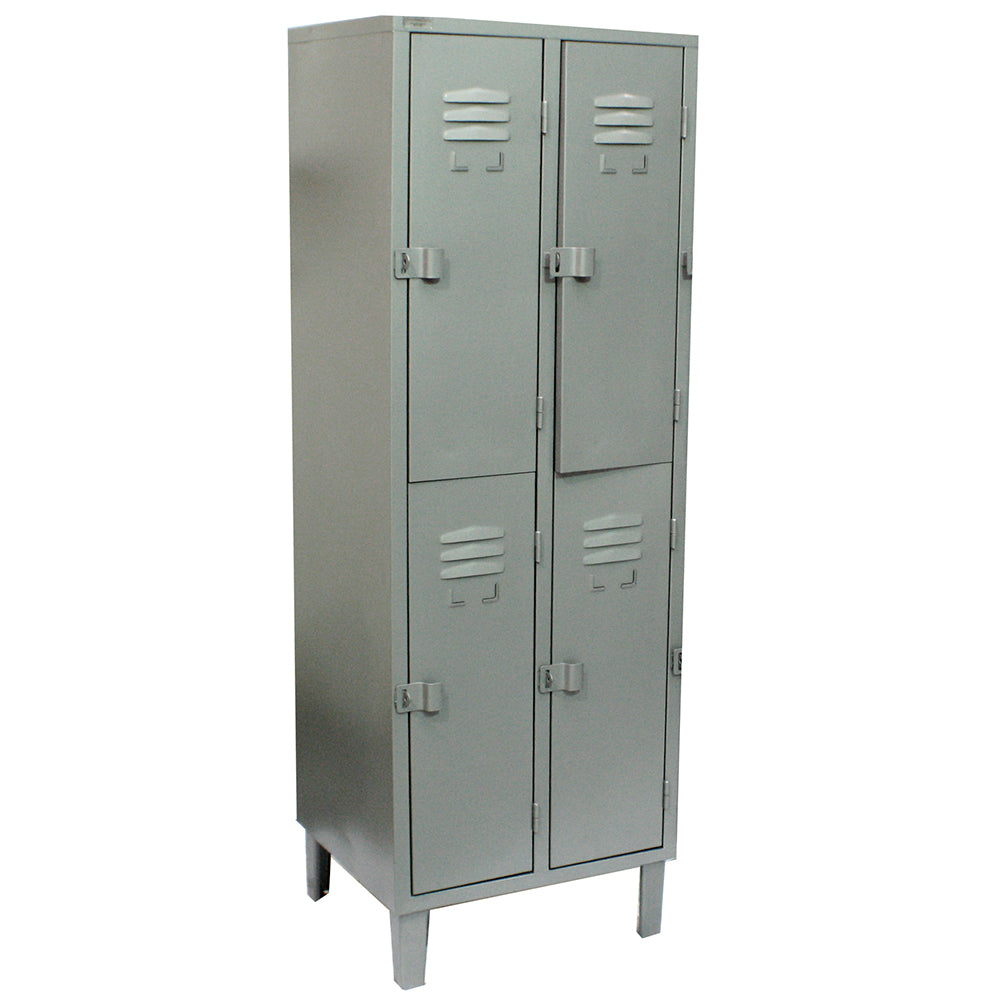 LOCKER 2 CUERPOS 2 CASILLEROS