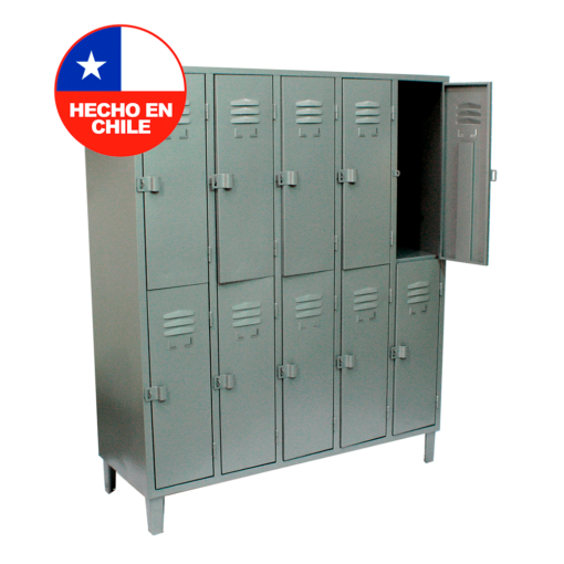 LOCKER 5 CUERPOS 2 CASILLEROS