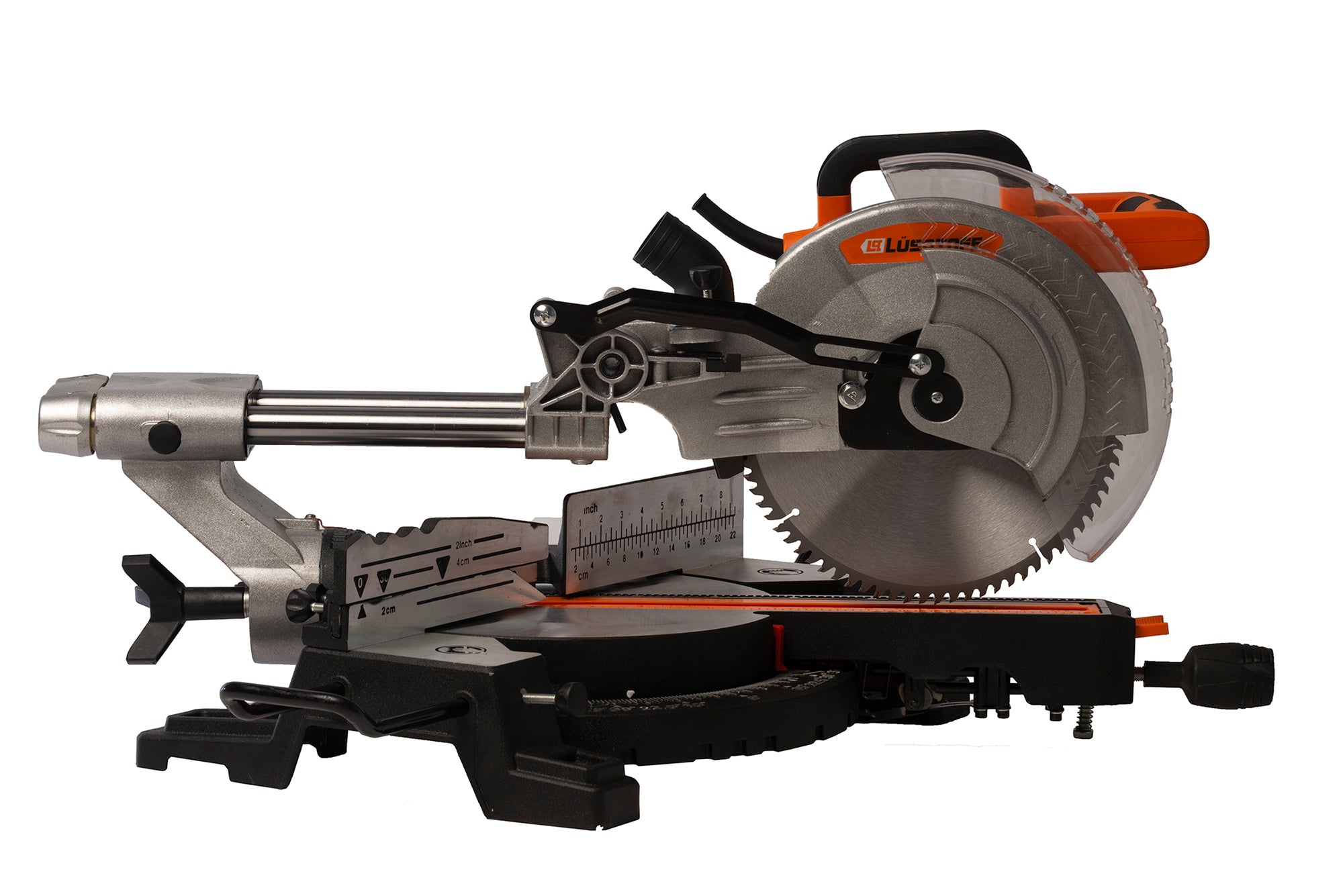 Sierra ingleteadora telescópica 10" 1800W Lusqtoff