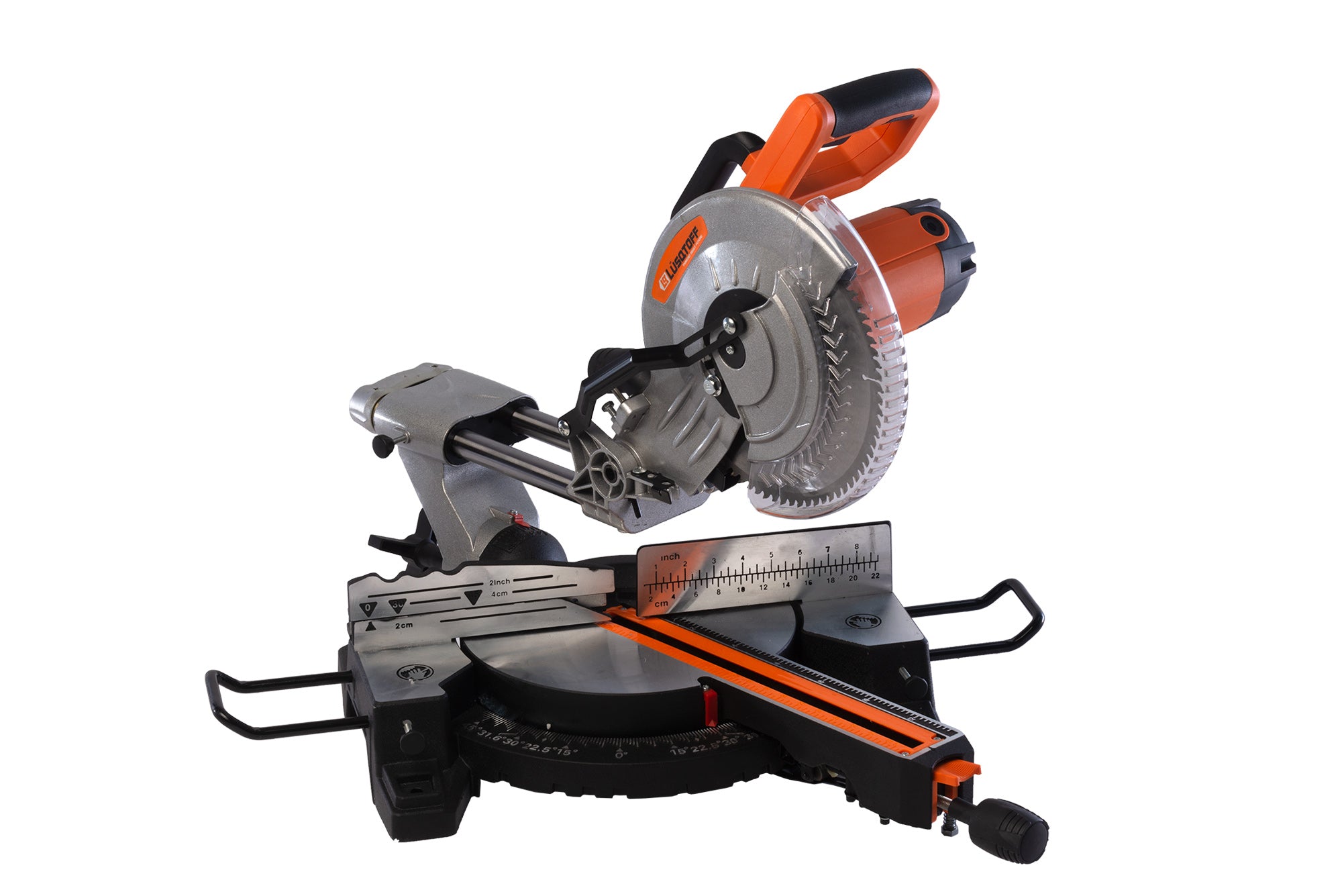 Sierra ingleteadora telescópica 10" 1800W Lusqtoff