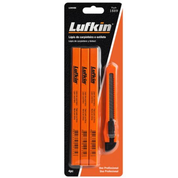 PACK 3 LAPIZ CARP. + CUTTER