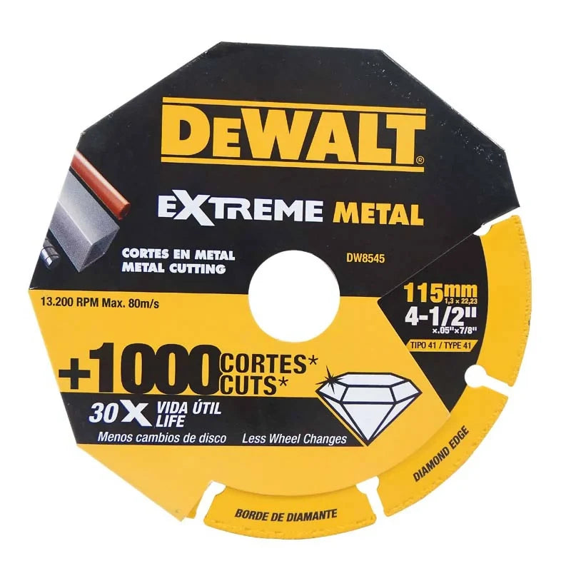 D. CORTE DIAMANTADO DW 4.5 EXTREME METAL