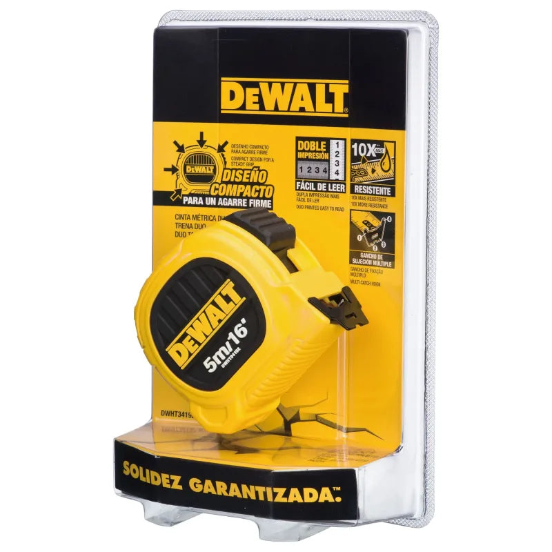 CINTA METRICA DEWALT DUO 5M/16' X 25MM