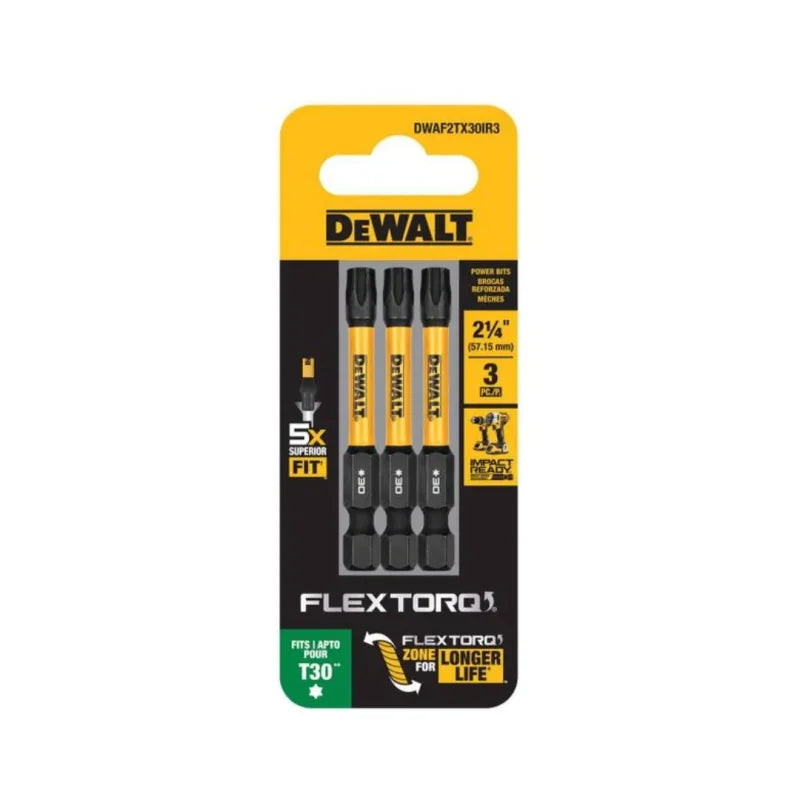 FLEXTORQ SQ2 2-1/4Pulg (3 pzas)