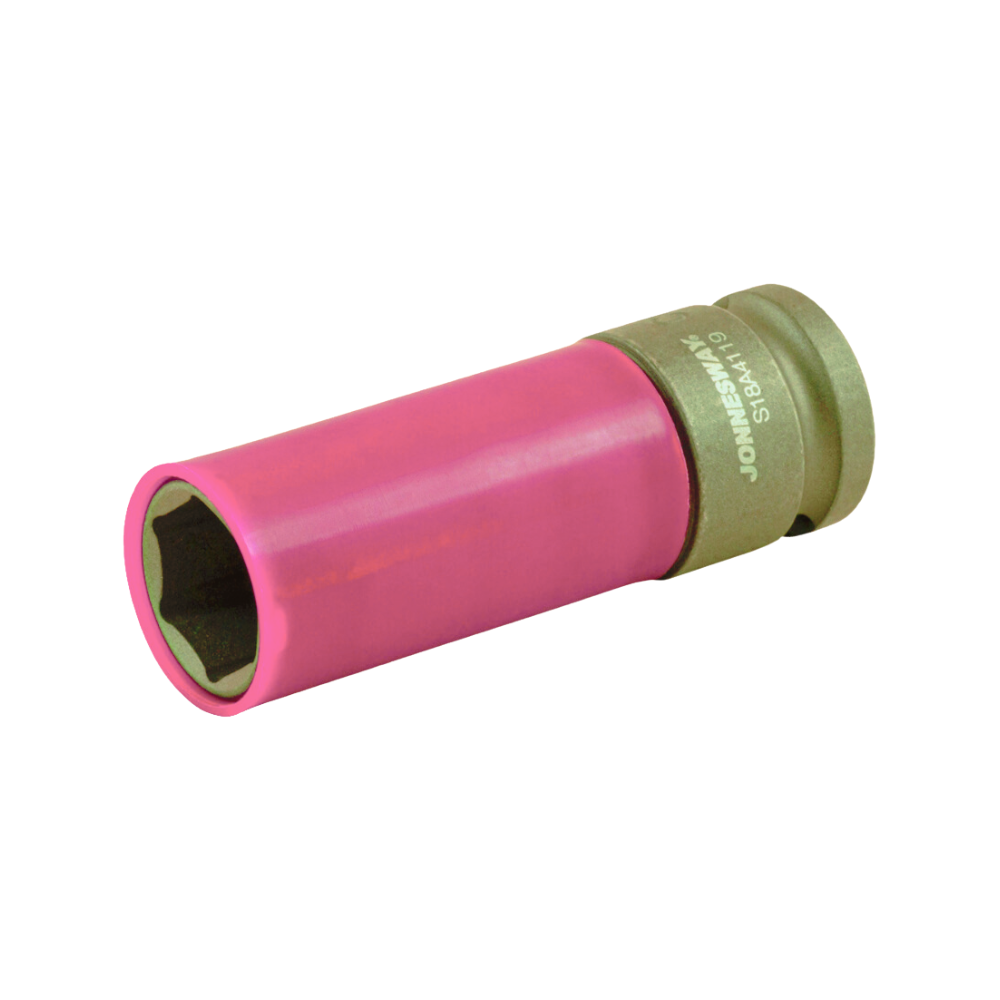 Dado impacto largo para llantas 1/2" colores Jonnesway