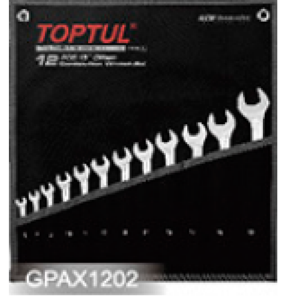 JGO. LLAVE P/CORONA 6-22 MM 12PZA TOPTUL