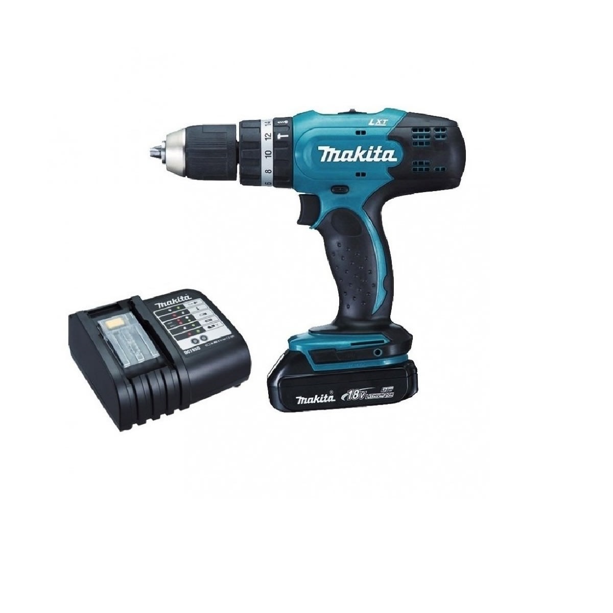 TALADRO PERCUTOR 1/2 18 V 1 x 1.5Ah (DHP453X10)