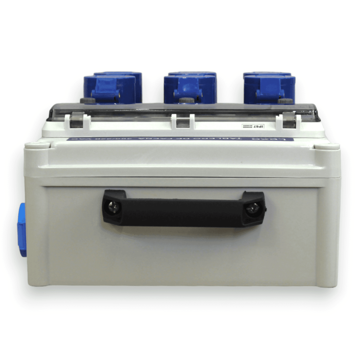 Tablero metálico industrial de faena con parada emergencia 380V/220VAC