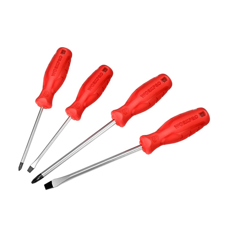 Set destornilladores ergonómicos 6 piezas Workpro