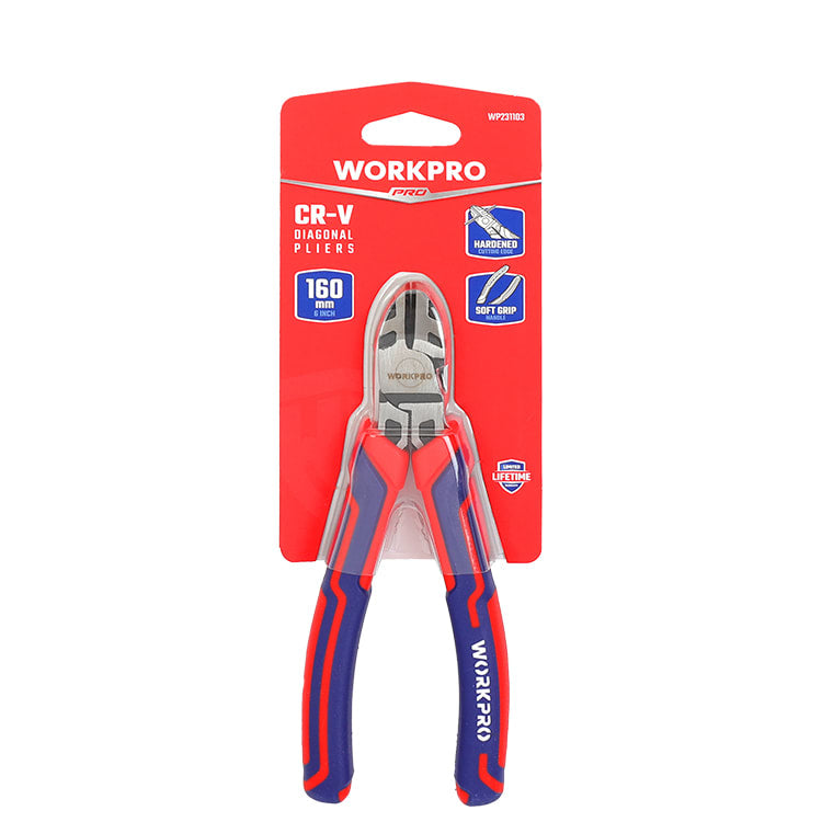 Alicate de corte diagonal 6" Workpro