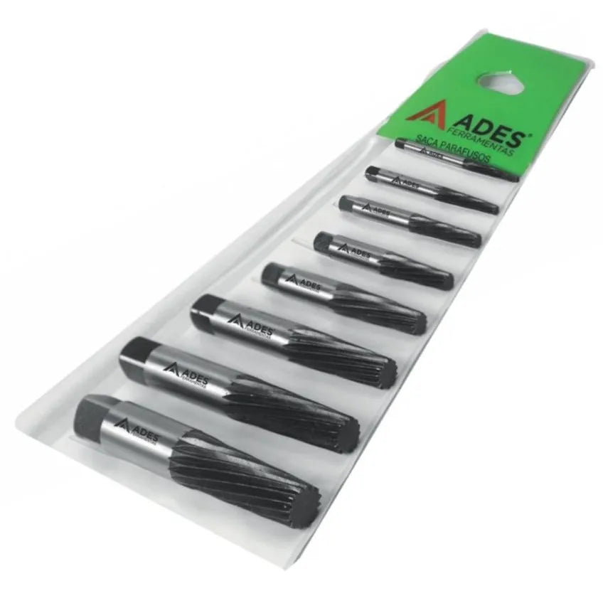 JGO. EXTRACTORES DE PERNOS 5 PZAS. (O-600) - ADES