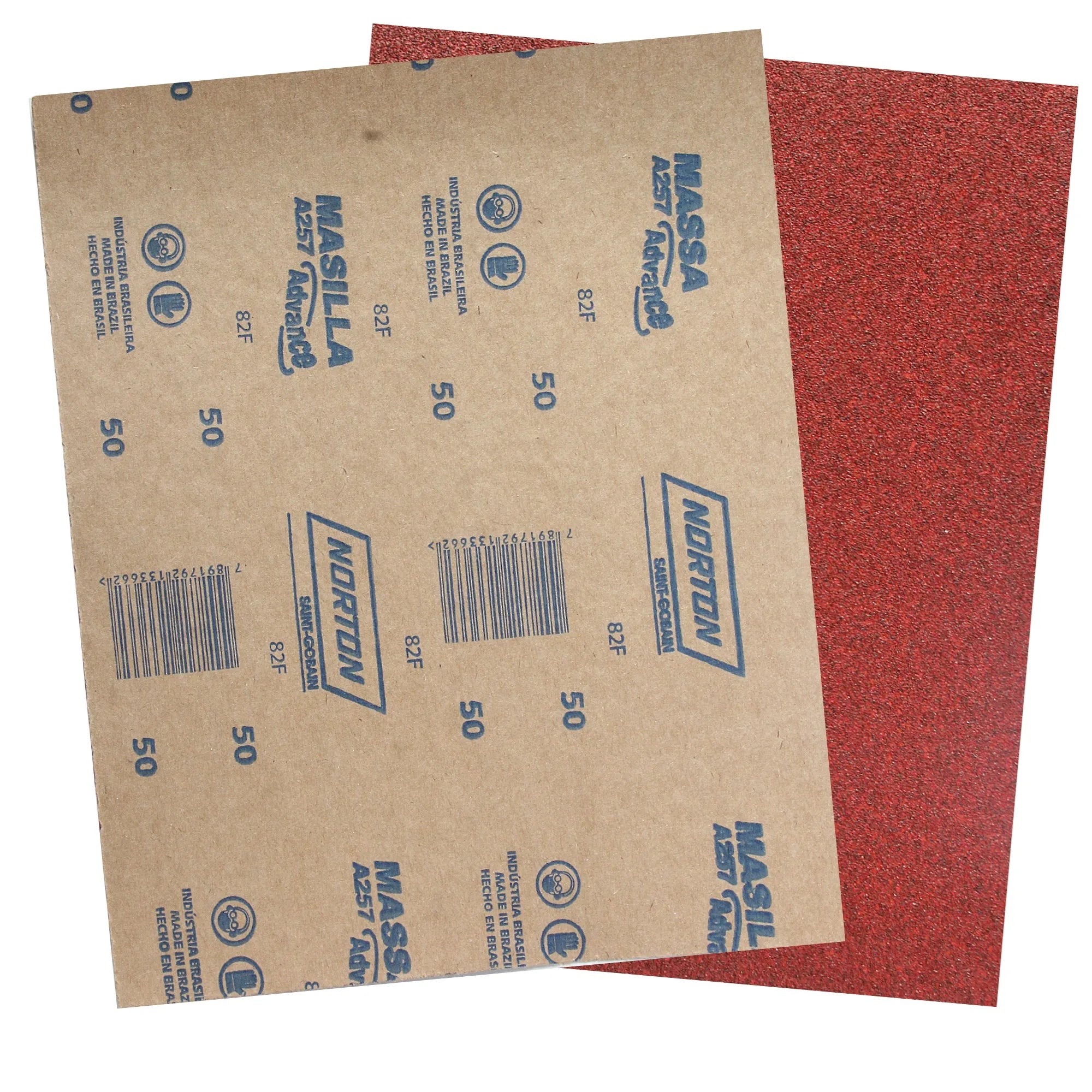 Pliego de lija madera #100 (a257) - NORTON