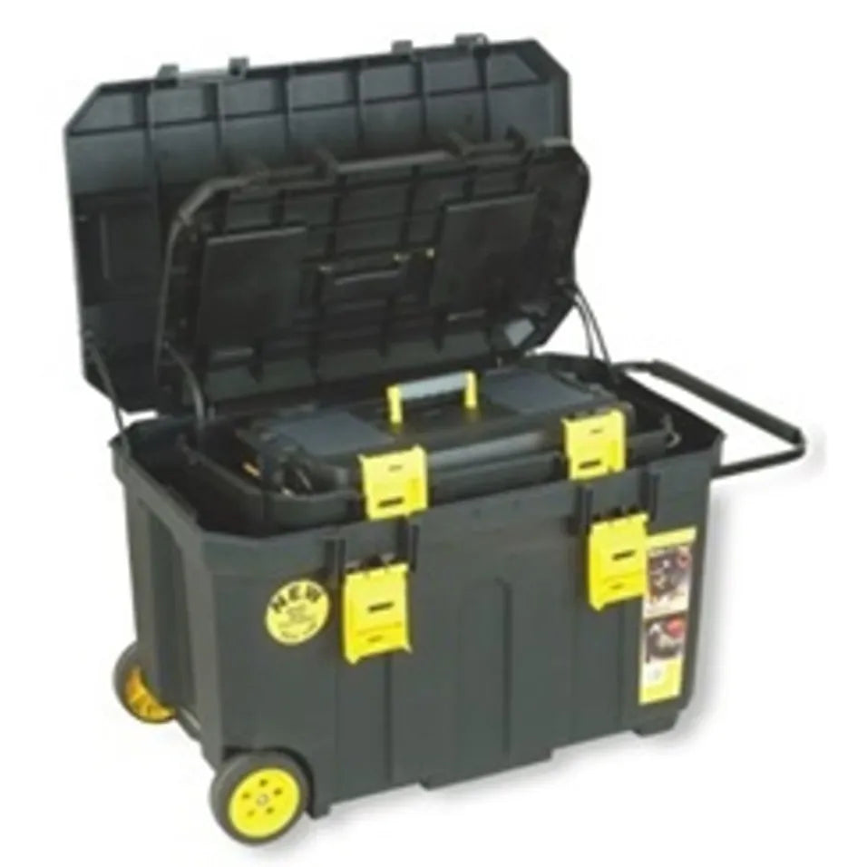 Caja herr. plast. 29.5" c/ruedas (mj-2058) - BIG RED