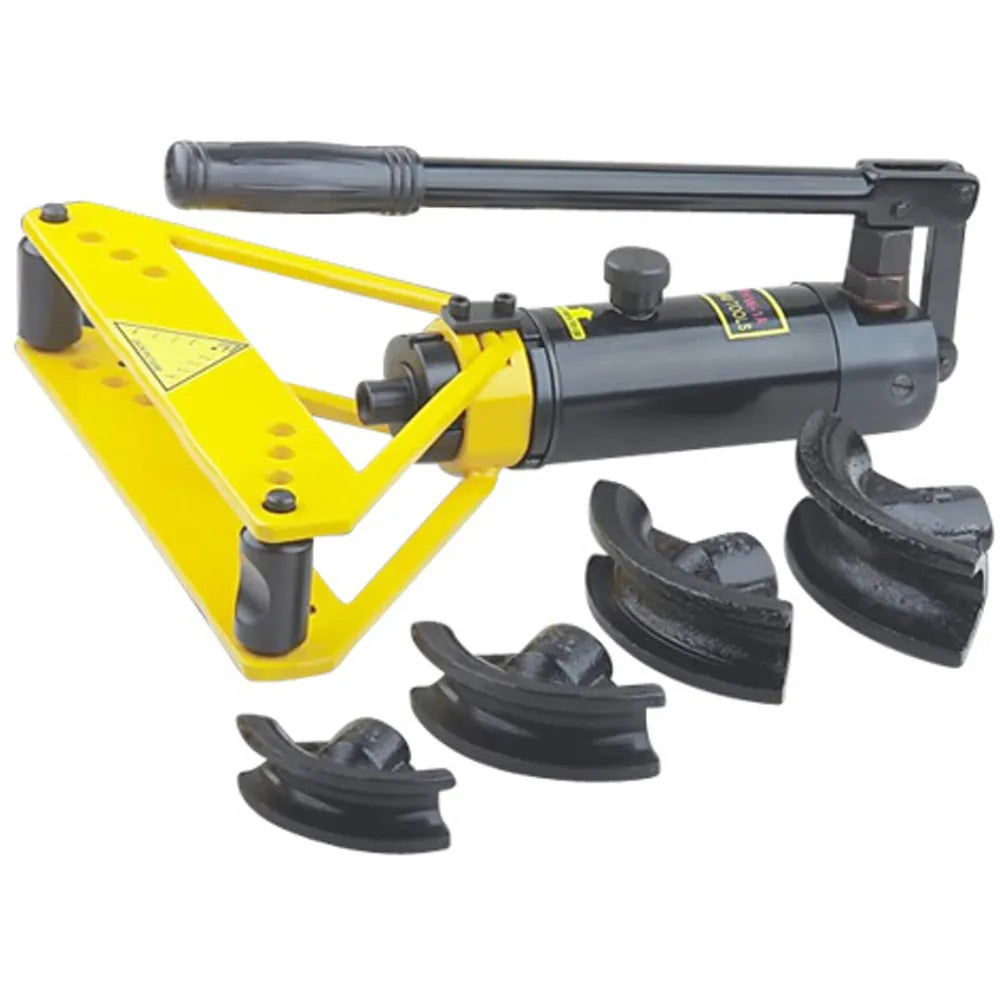 Curvadora hidraulica de piso 3/8"-1" (hhw-1a) - TLP CHINA