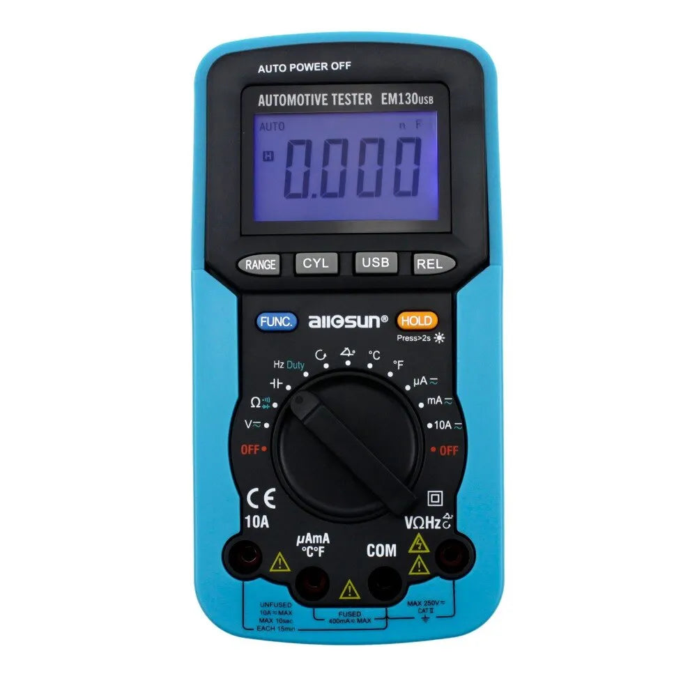 Multitester automotriz (em130usb) - E SUN