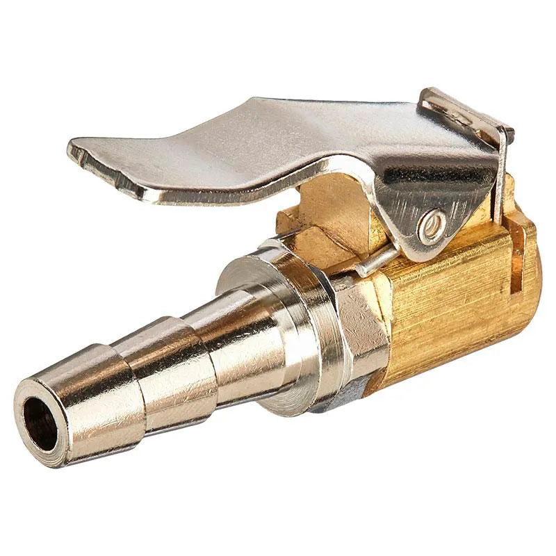 Terminal inflador c/seguro espiga 1/4" (697) - MILTON