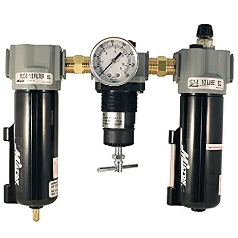 Filtro/regulador/lubricador de 1/2" (1102) - MILTON