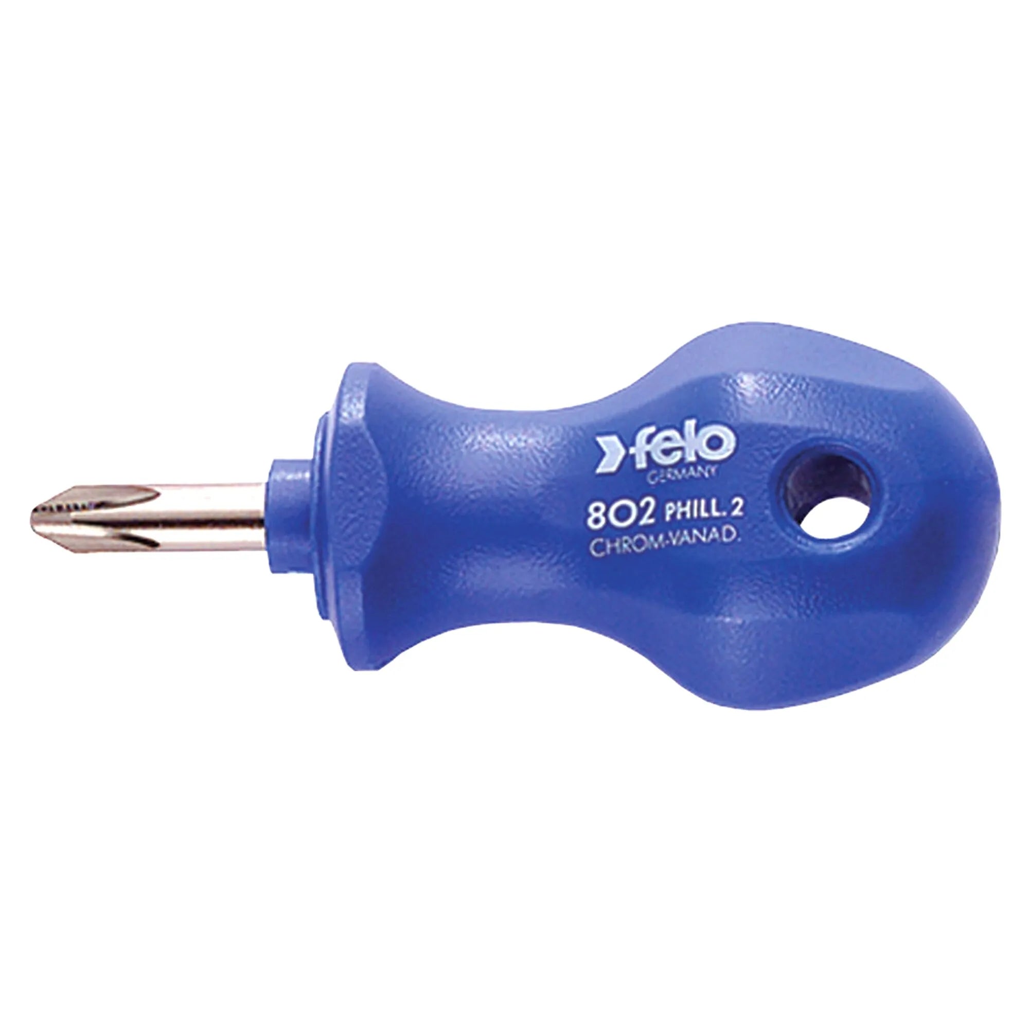 Destornill.cruz ph2 6.0x25mm m/azul (80202090) - FELO