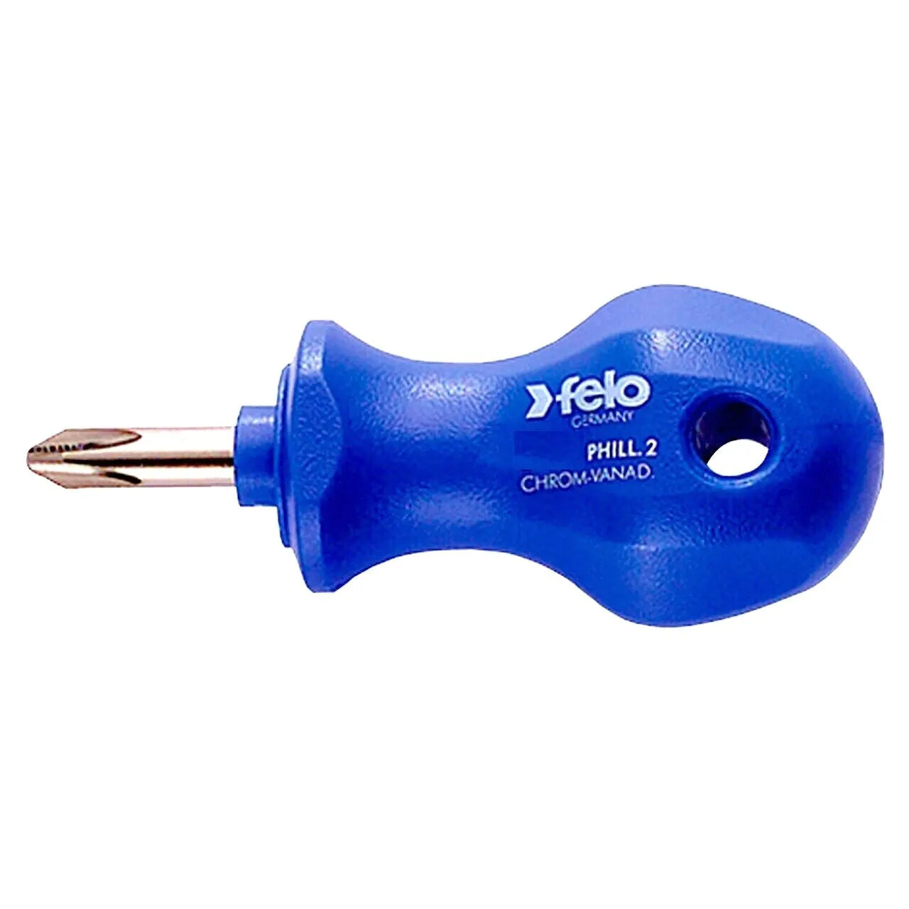 Destornill.cruz pz2 6.0x25mm m/azul (80102090) - FELO