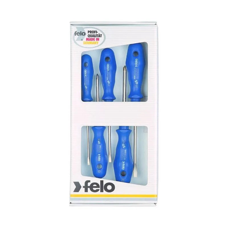 Jgo. destornill. 5p/2c m/azul 7pzas (FELO0001) - FELO