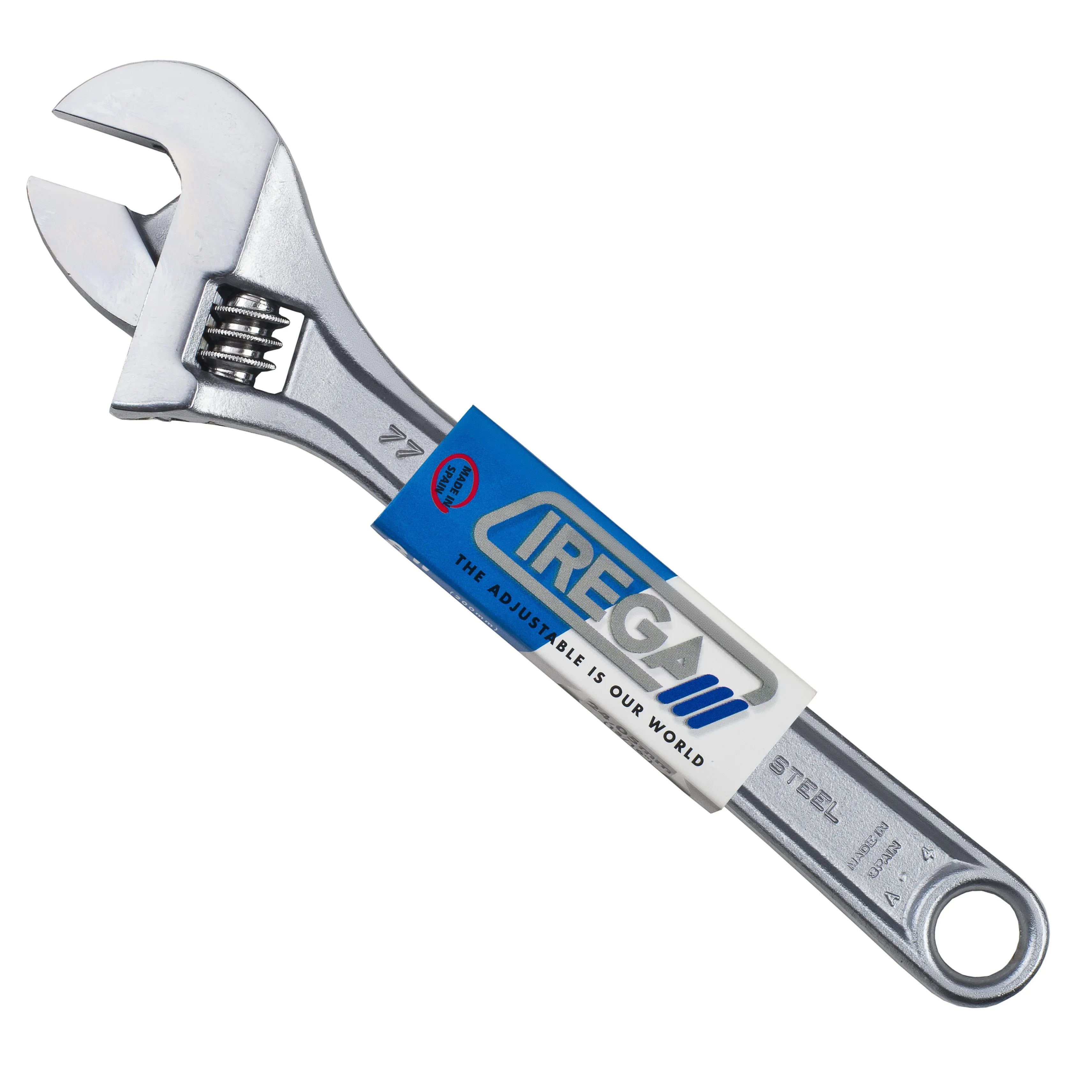 Llave francesa 12" cromada (77/ce) - IREGA