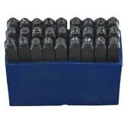 Jgo. letras de golpe 4 mm. (e-2460) - INDIA