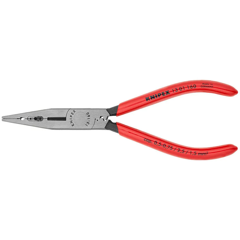Alicate media caña 6" pelacables (1301160) - KNIPEX