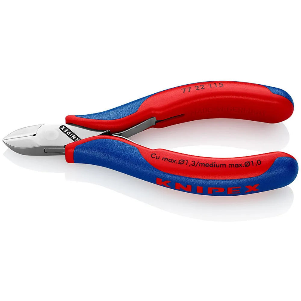 Alicate c/lateral 4.1/2" elect. (7722115) - KNIPEX