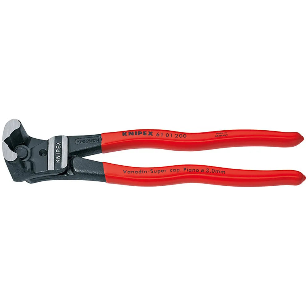 Alicate c/frontal  8"  p/acero (6101200) - KNIPEX