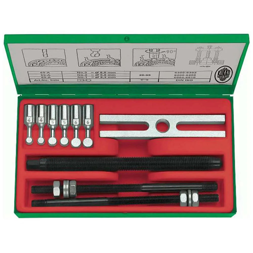 Jgo. extractores de rodam.embutidos (69-a) - KUKKO