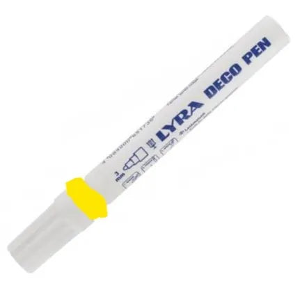 Lapiz rotulador deco pen amarillo (4040007) - LYRA