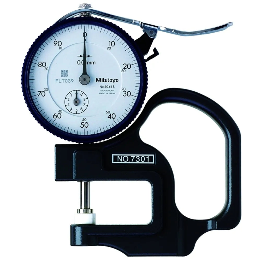 Calibre espesor 10 mm.-garganta 30 mm. (7301a) - MITUTOYO