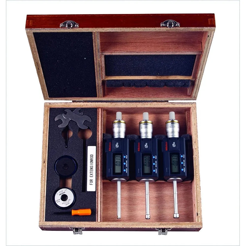 Jgo. micrometros int. dig. (468-981) - MITUTOYO