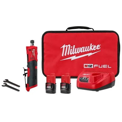 Rectificadora recta 1/4" bateria m12 fuel (MILWAUKEE0032) - MILWAUKEE