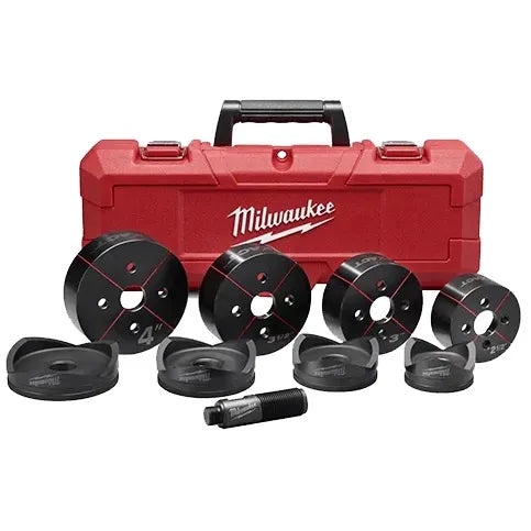 Jgo. knockout exact de 2 1/2"-4" (MILWAUKEE0107) - MILWAUKEE