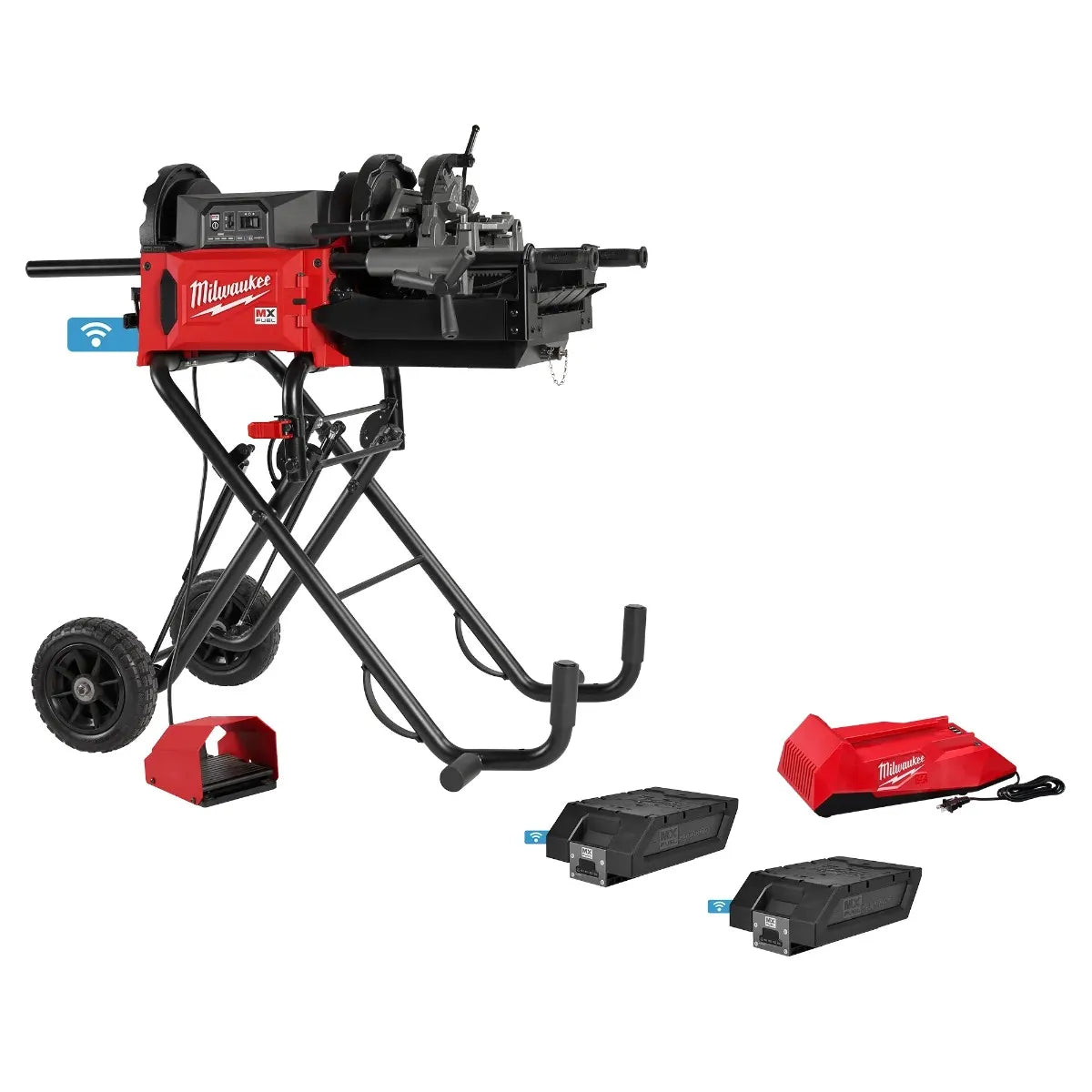 Roscadora niplera bateria 2" mx fuel (MILWAUKEE0111) - MILWAUKEE
