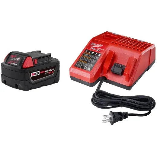 Kit starter cargador y bateria m18 redlithium xc5,0ah (MILWAUKEE0121) - MILWAUKEE