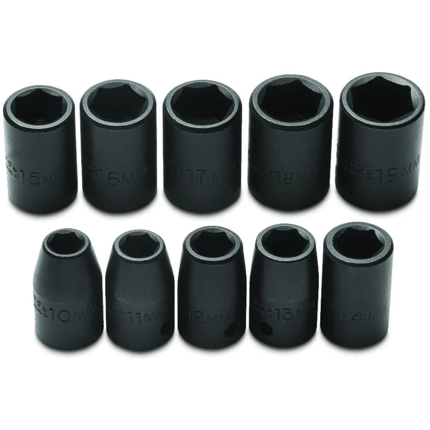 Jgo. dados 1/2 impacto 10 a 19 mm. (j74202) - PROTO