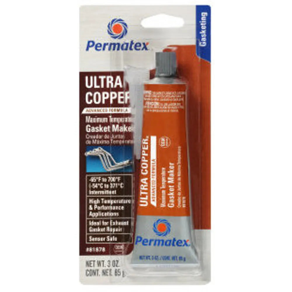 Silicona ultra cooper 101-br 85gr (81878) - PERMATEX