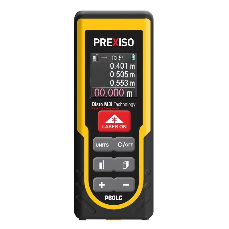 Medidor de distancia laser 60 mts. (p60lc) - PREXISO