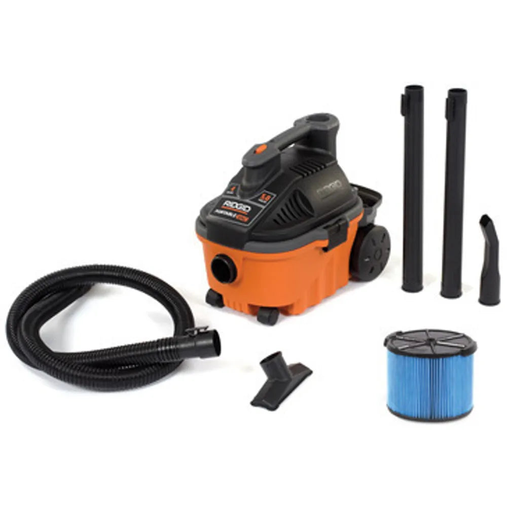 Aspiradora #wd-4075 5.0 hp. 15 lt. (50883) - RIDGID