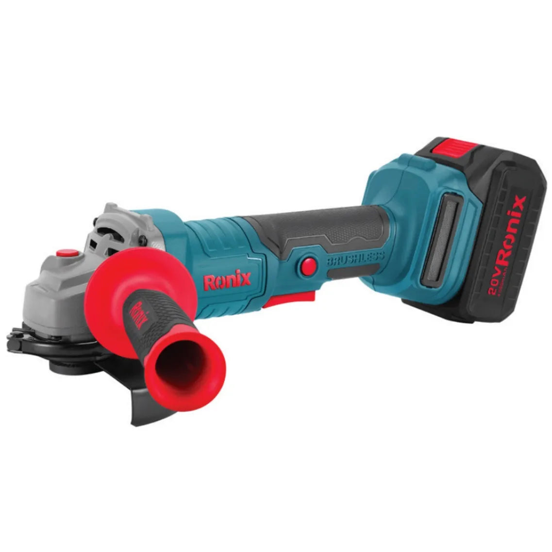 Esmeril angular batería ronix 8657 5¨ 20v sin escobillas (RONIX0110) - RONIX