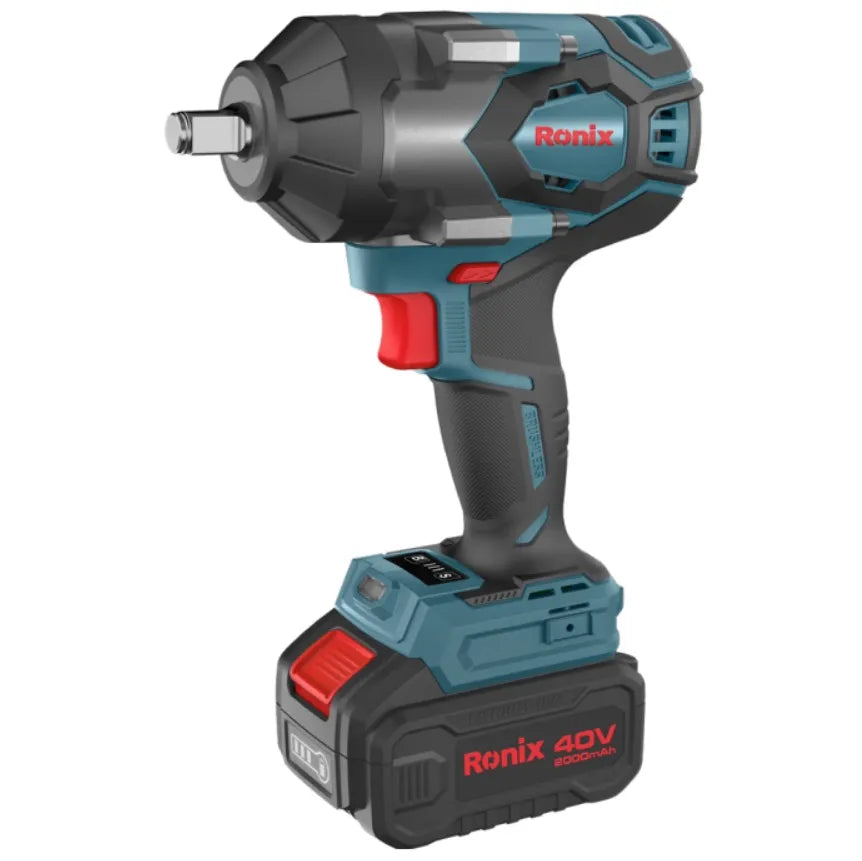 Llave impacto inalámbrica ronix 8907 1/2' 800nm (RONIX0132) - RONIX