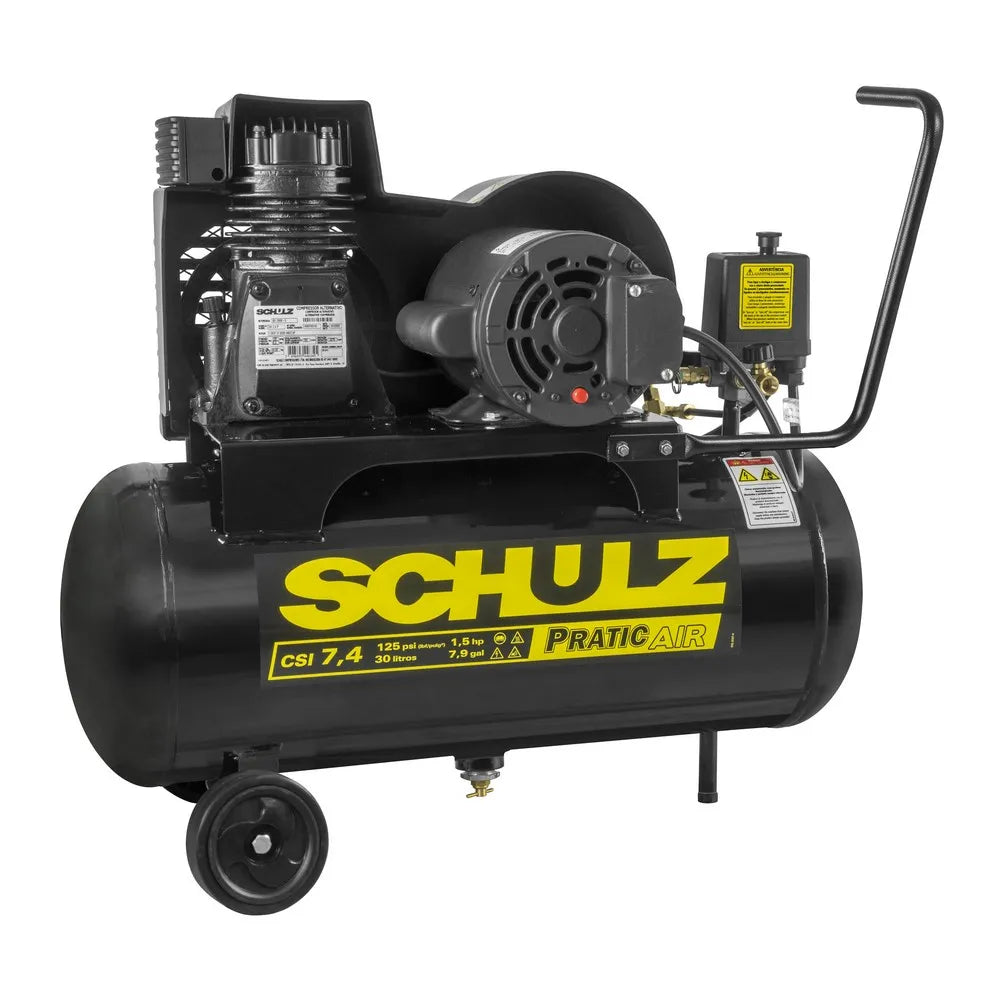 Compresor 1.5 hp, 125 lbs, 220 v. (csi-7.4/50) - SCHULZ
