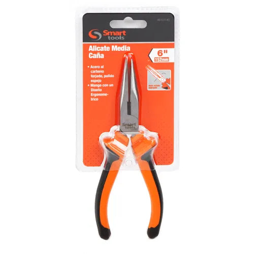 Alicate de punta 8" (6101145) - SMARTTOOLS