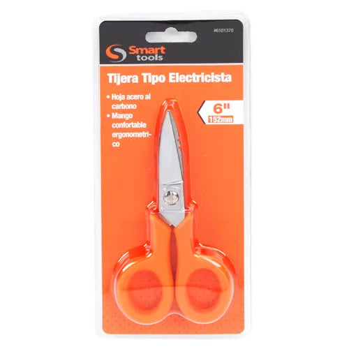 Tijera para electricista de 6" (6101370) - SMARTTOOLS